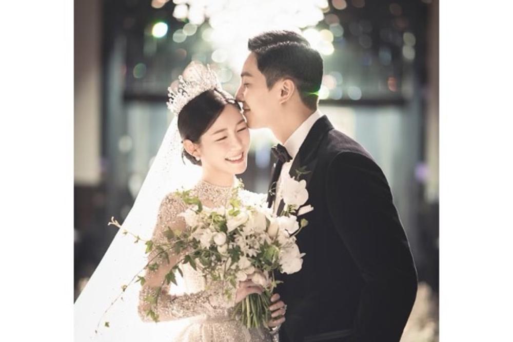 Lee Seung Gi dan Lee Da In menikah/Instagram