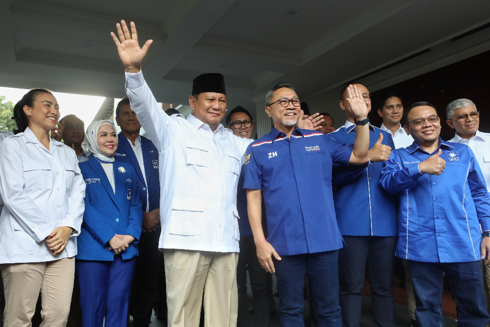  Prabowo Subianto Bertemu Zulkifli Hasan Bahas Koalisi Kebangsaan (Koalisi Besar)