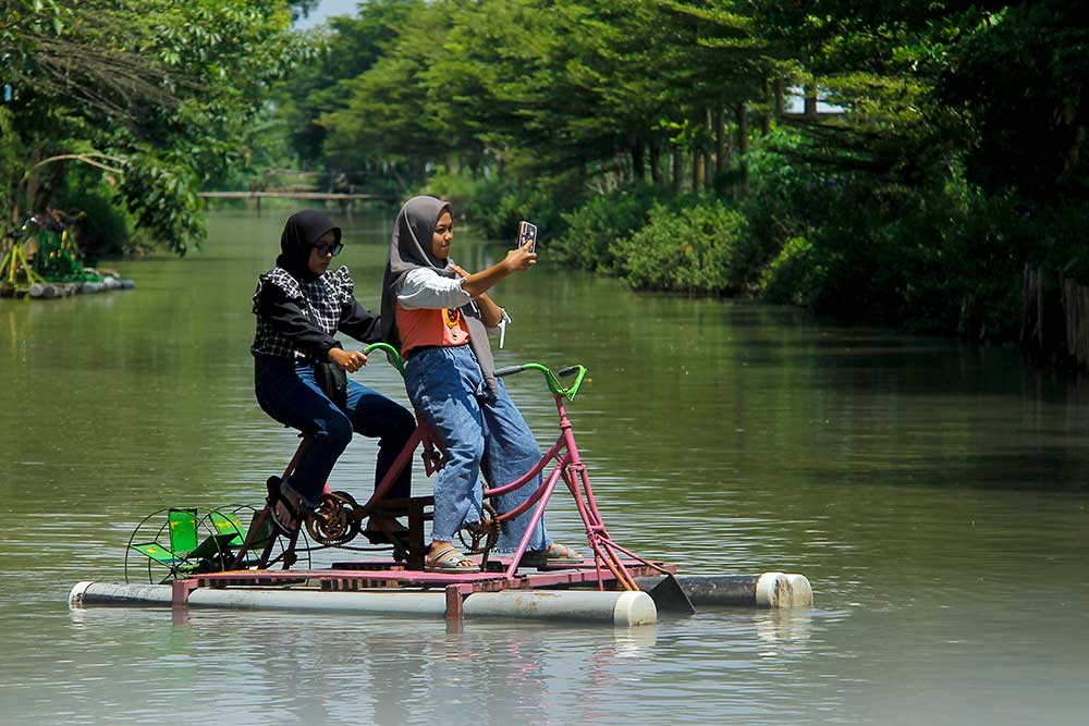  Wisata Irigasi Persawahan Menjadi Obyek Wisata Baru di Nganjuk Jawa Timur