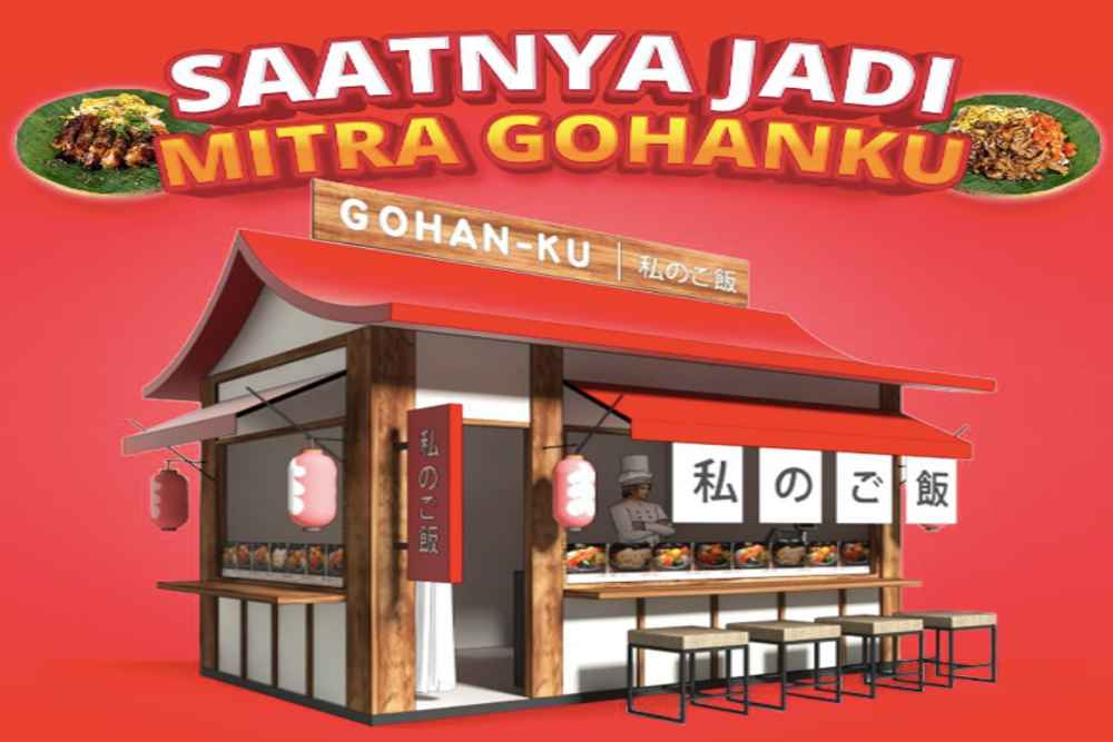  Syarat dan Biaya Franchise Gohan-Ku, Nasi Bungkus Jepang yang Lagi Viral di TikTok