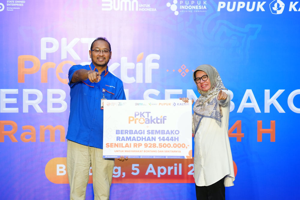  Hadir Menebar Manfaat, PKT Proaktif Berbagi 3.000 Paket Sembako Gratis Bagi Warga Bontang