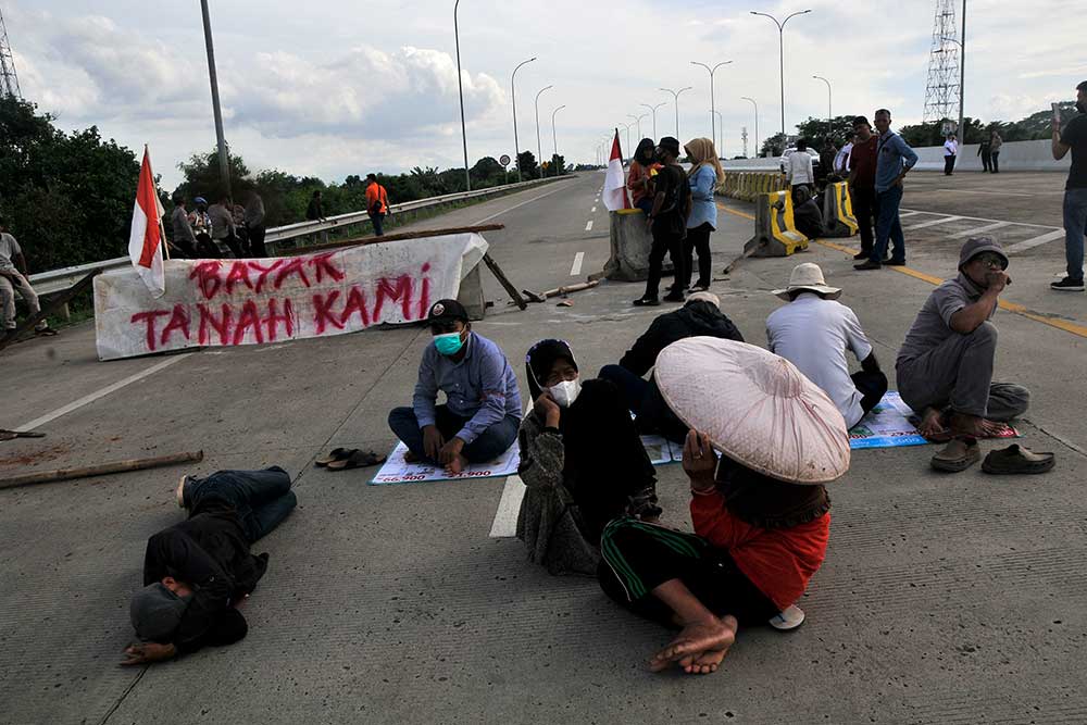  Tanah Belum Dibayar, Ahli Waris Nekat Tutup Akses Tol Jatikarya