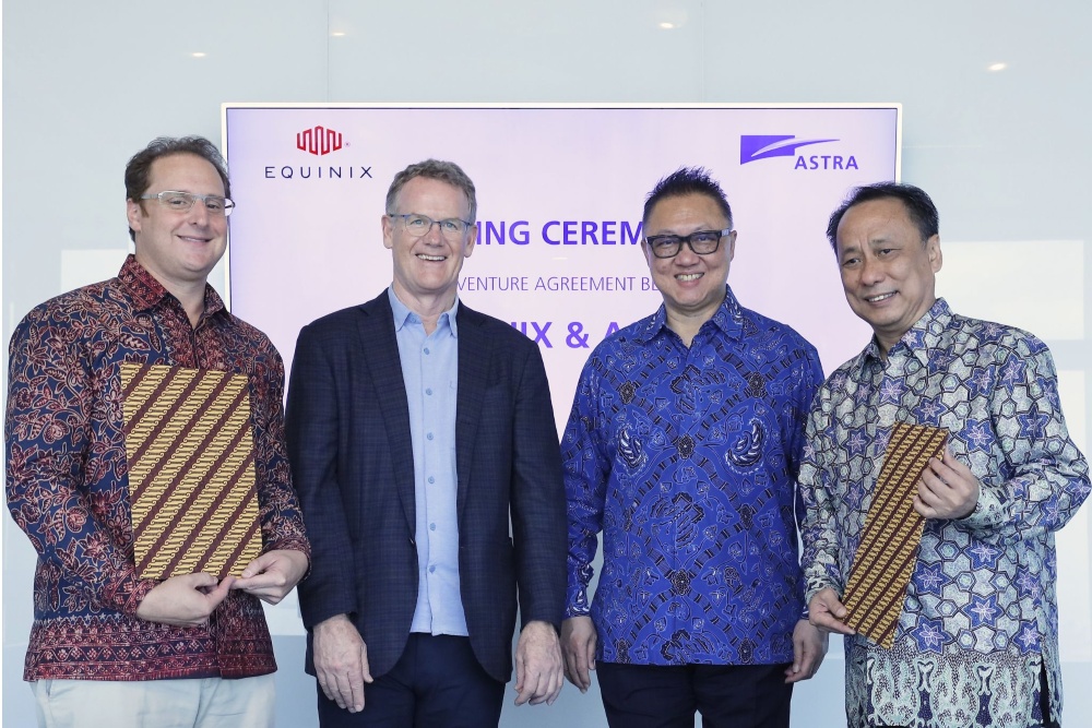  Astra (ASII) dan Perusahaan AS Equinix Bentuk JV Data Center