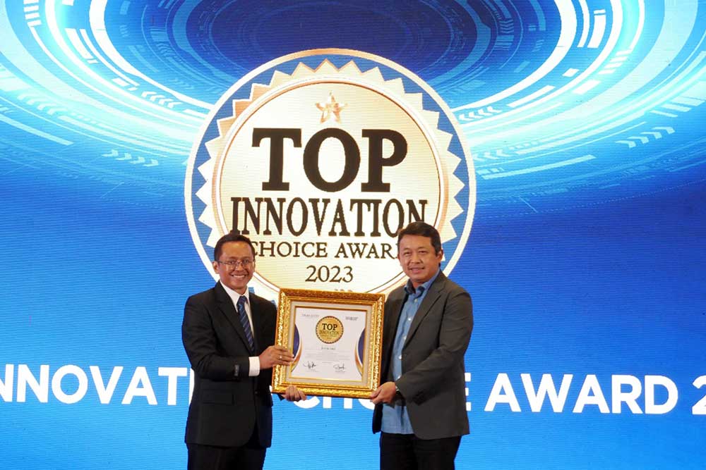  Bank DKI Terima Penghargaan Sebagai Top Innovation Choice Award 2023