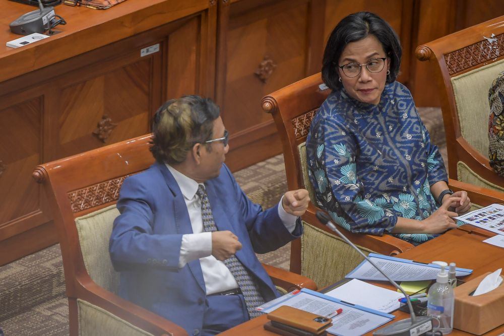  Teka-teki Suara Misterius saat Rapat DPR, Sri Mulyani sampai Berhenti Bahas Transaksi Mencurigakan