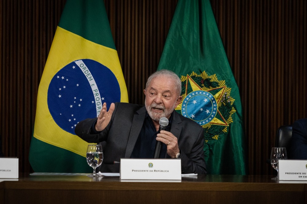 Presiden Brasil Luiz Inacio Lula da Silva/Bloomberg