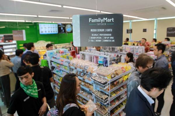 Kian Ekspansif Buka Gerai, FamilyMart Lirik Kawasan Luar Jabodetabek