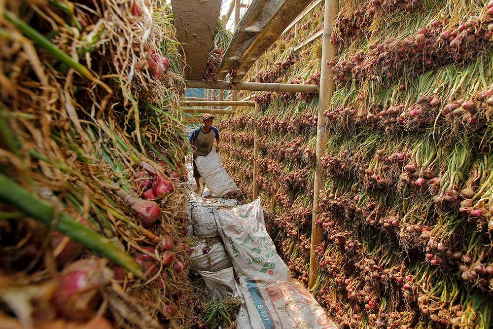  Jelang Lebaran, Permintaan Bawang Merah di Jawa Timur Meningkat
