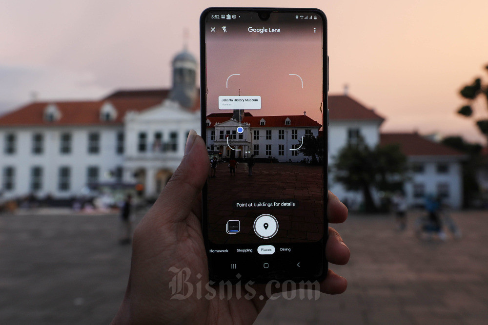  Ngabuburit di Area Kota Tua Dengan Menggunakan Fitur Google Lens