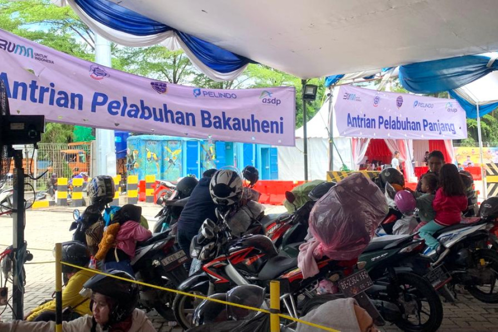  Mudik Lebaran, 5.300 Kendaraan ke Sumatra Lewat Pelabuhan Ciwandan