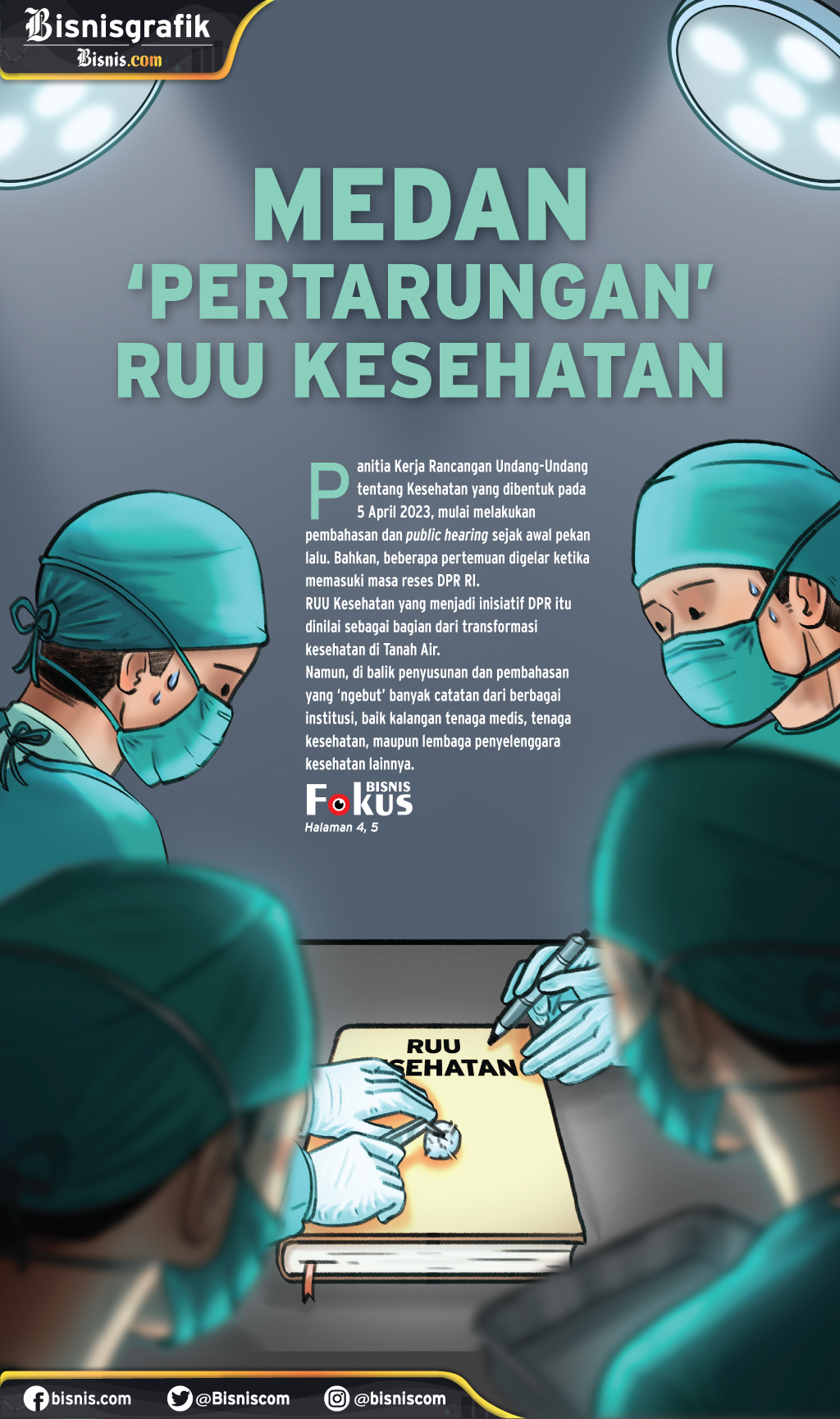  ATURAN PERUNDANGAN : Medan \'Pertarungan\' RUU Kesehatan