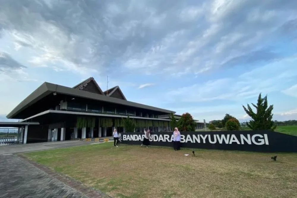  Arus Mudik di Bandara Banyuwangi Mulai Bergeliat