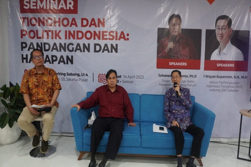 Diskusi Forum Sinologi Indonesia (FSI) yang menyoroti kiprah politik etnis Tionghoa/Istimewa