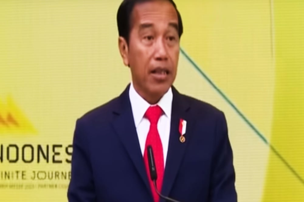 Presiden Joko Widodo atau Jokowi mengunjungi Hannover Messe dan meresmikan Paviliun Indonesia, Hannover, 17 April 2023./Istimewa