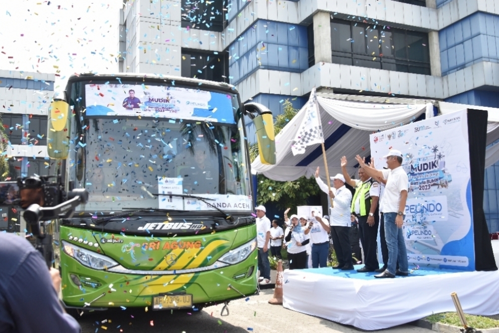  500 Warga Medan Mudik Gratis Jalur Laut dan Darat