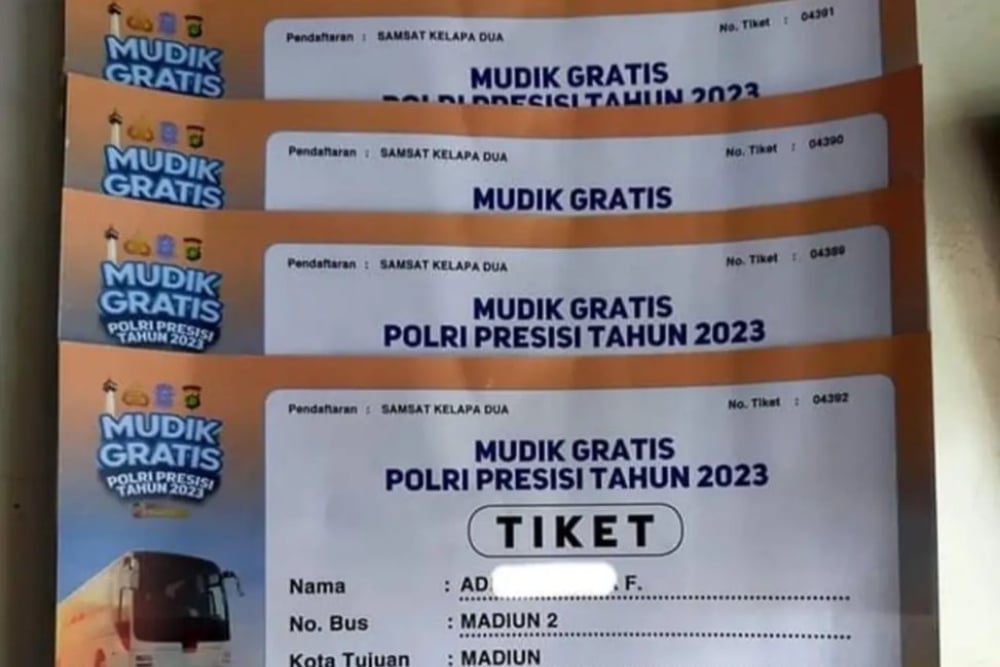  Tiket Mudik Gratis Dijual Calo di Media Sosial