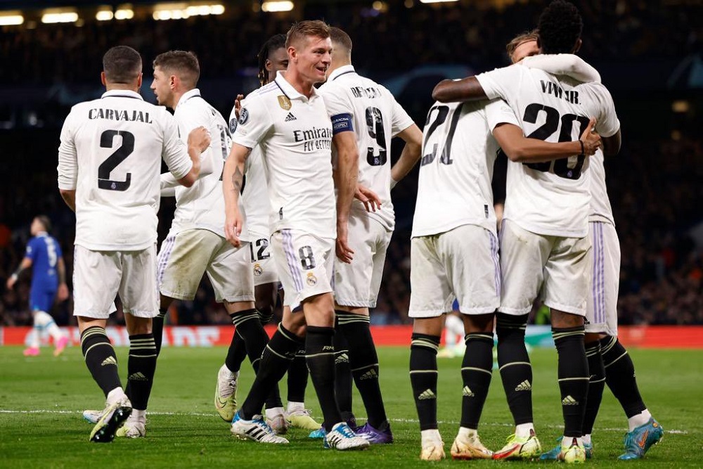  Hasil Liga Champions: Real Madrid dan AC Milan ke Semifinal