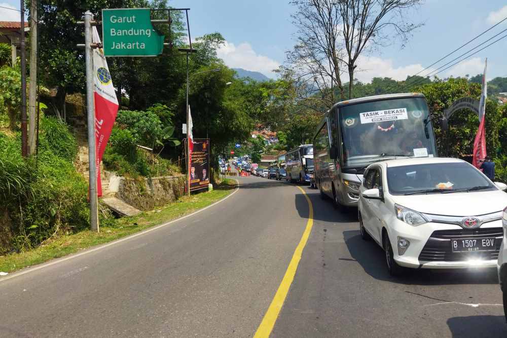  Arus Mudik di Nagreg-Limbangan Mulai Padat