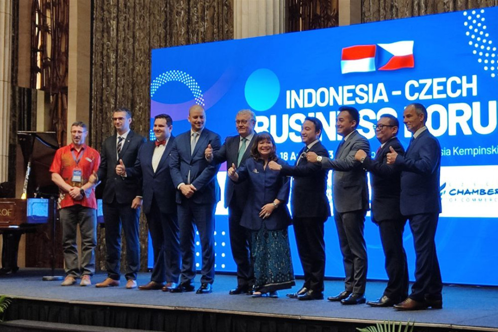  Forum Bisnis Indonesia - Ceko Teken Kerja Sama Perdagangan Lintas Sektor