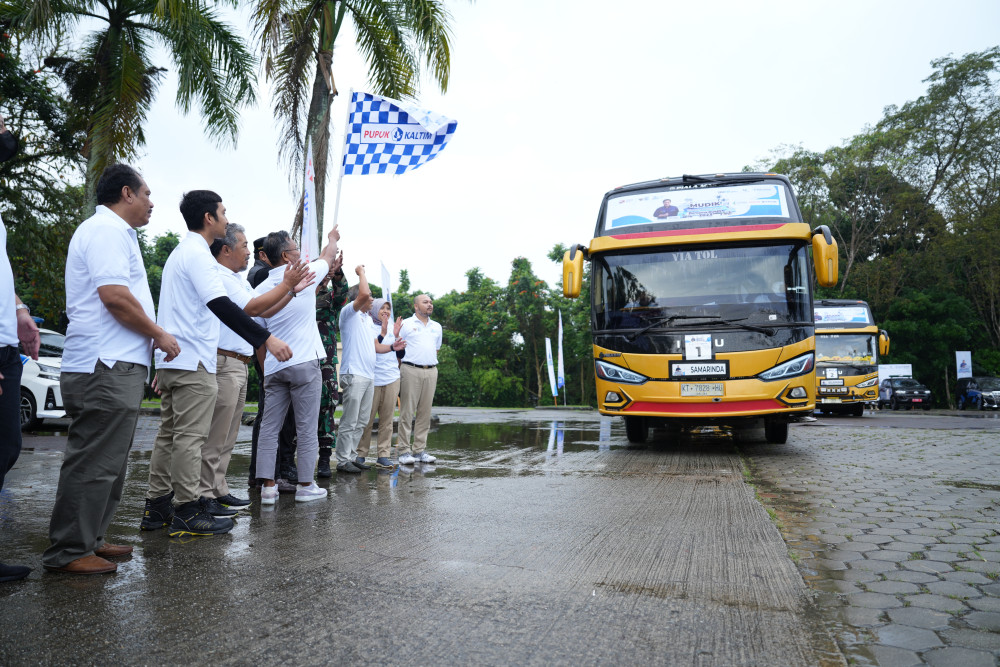  Lebaran 2023, Ada Mudik Gratis Rute Bontang-Samarinda dari Pupuk Kaltim