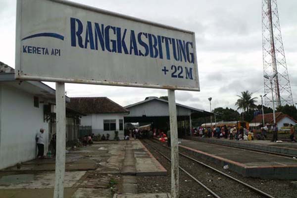 Stasiun Rangkasbitung di Lebak, Banten/Lebakkab.go.id