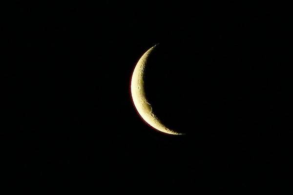 Bulan sabit tanda bulan baru/Flickr