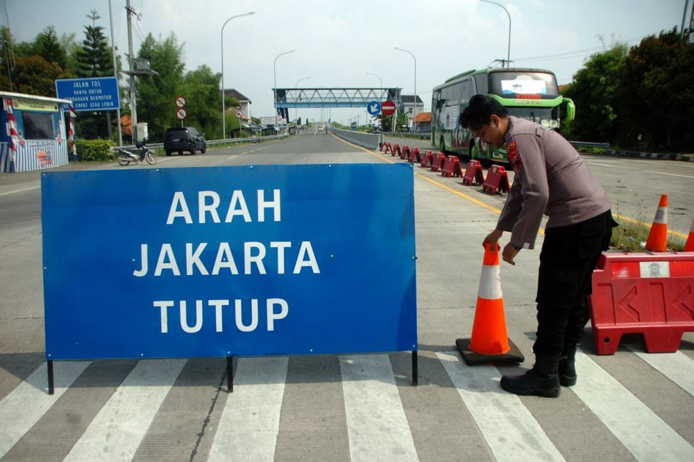  H-1 Lebaran: Pemberlakukan Sistem One Way dan Contraflow Dihentikan