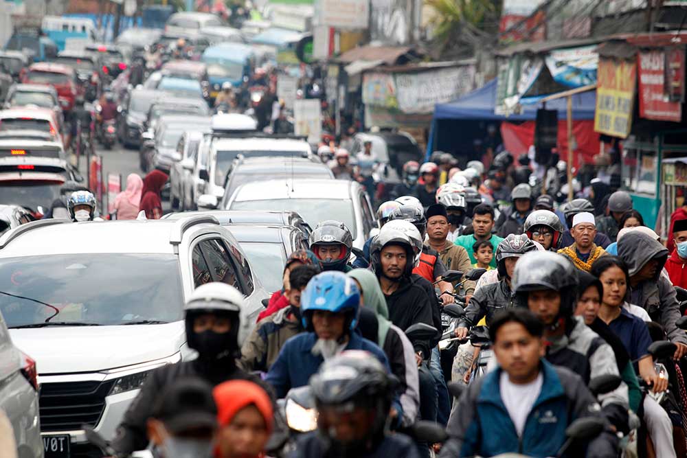  Kawasan Puncak Bogor Macet Total, Satlantas Bogor Berlakukan Ganjil Genap