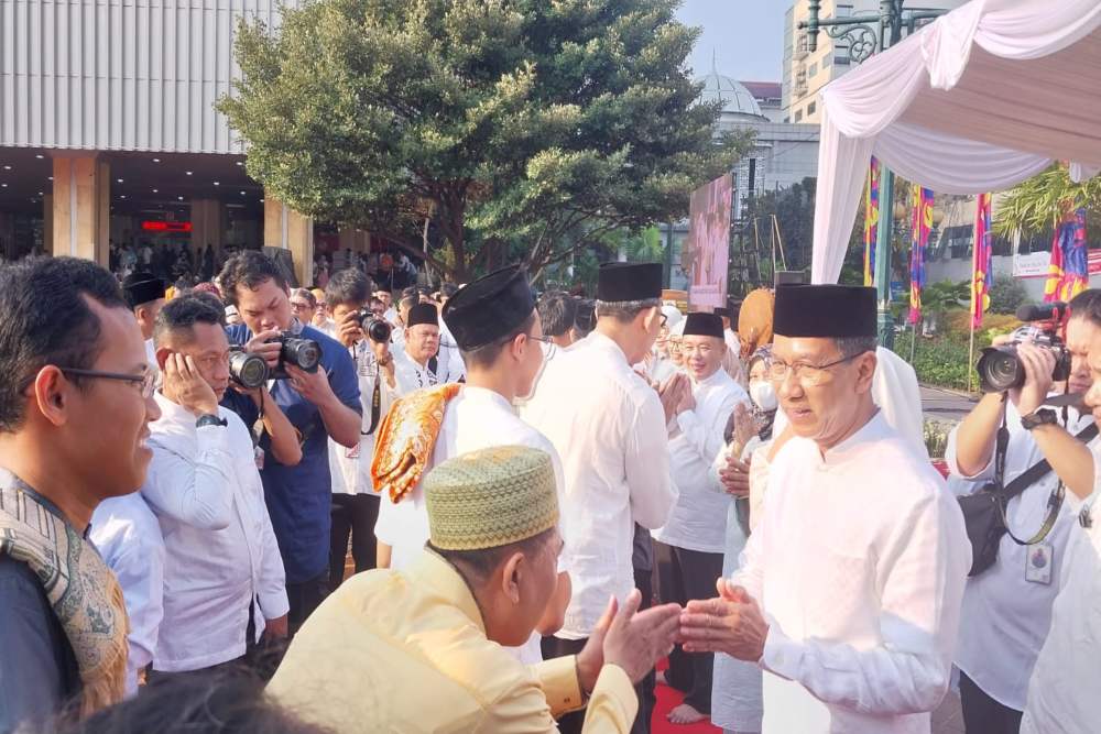  Salat Id di Balai Kota, Pj Gubernur DKI Heru Budi Ngaku Nostalgia