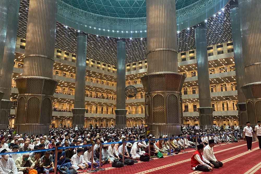  Ini Deretan Tokoh Politik yang Salat Idulfitri di Masjid Istiqlal