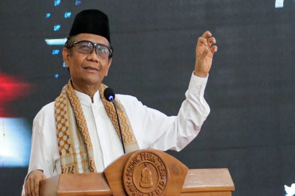  Mahfud MD Minta Ulama Ikut Amankan Pemilu 2024