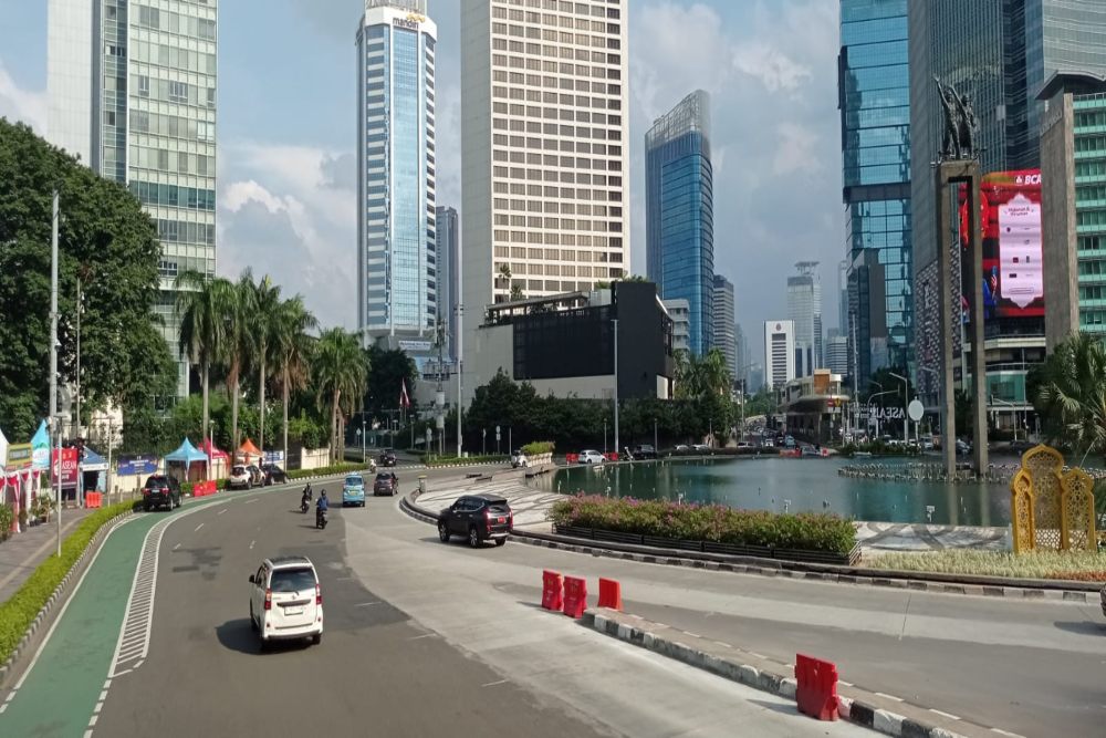  Kota Jakarta Sepi pada Hari Raya Lebaran 2023