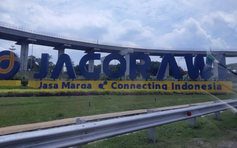 Tengara Jagorawi di bilangan Cibubur, Jakarta Timur./Istimewa