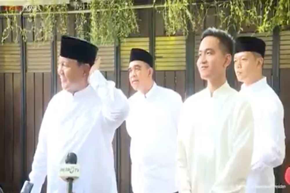  Dengar Prabowo Isyaratkan Emoh Jadi Cawapres Ganjar, Ekspresi Tengil Gibran Disorot