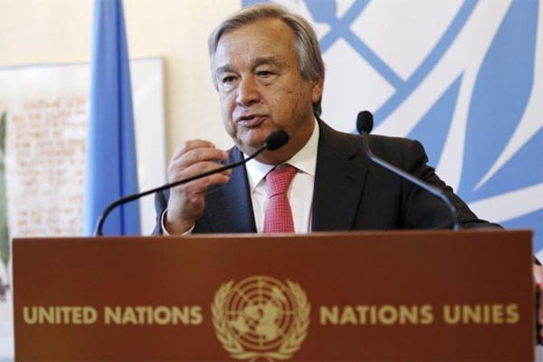 Sekjen PBB Antonio Guterres/Reuters 