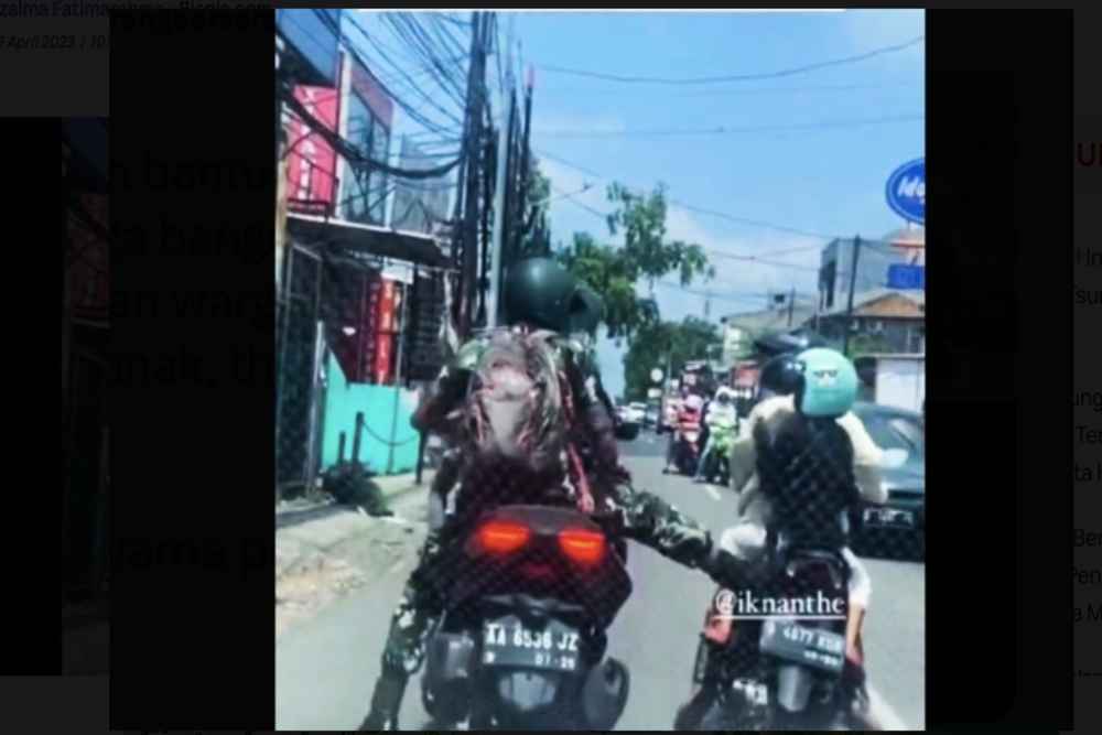  Miris, Praka ANG Tendang Ibu-ibu saat Panglima TNI Lepas 39 Prajurit ke Sudan