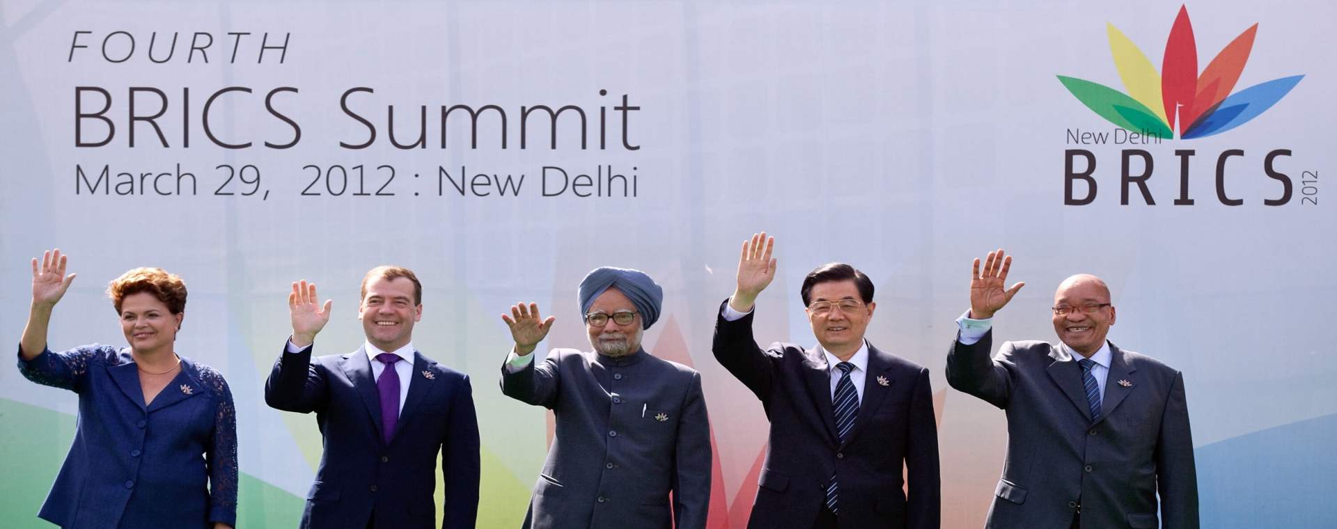 Pertemuan negara anggota BRICS di India pada 2012. /Bloomberg