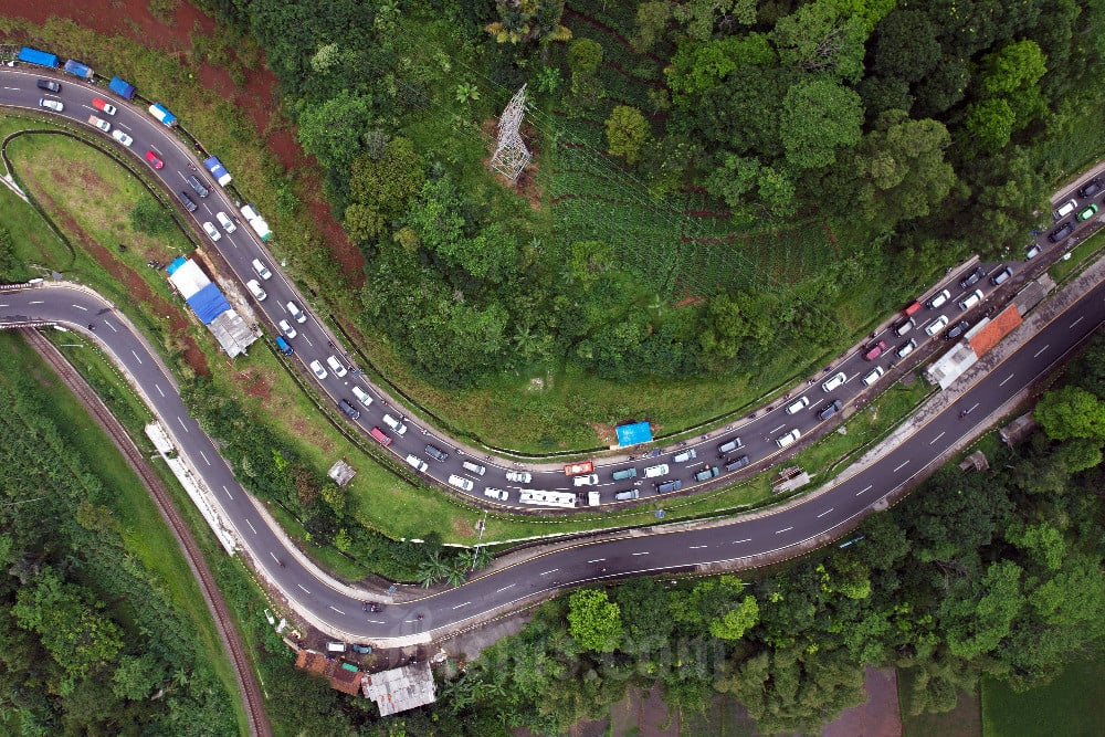  Kepadatan Jalur Selatan Lingkar Gentong Terpantau Padat