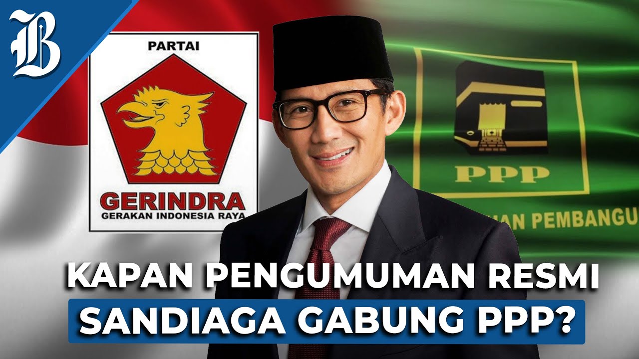  Prabowo Akui Belum Terima Surat Pengunduran Diri Sandiaga Uno