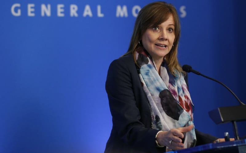 Chairman and CEO General Motors Mary Barra. /REUTERS