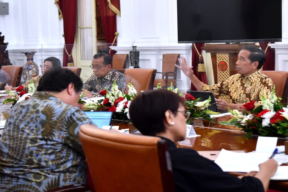  Jokowi Pimpin Ratas Persiapan KTT ke-42 Asean, Ini yang Dibahas