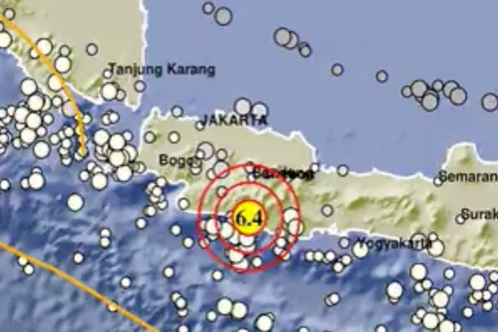  Gempa Magnitudo 3,5 Terjadi di Puncak Papua