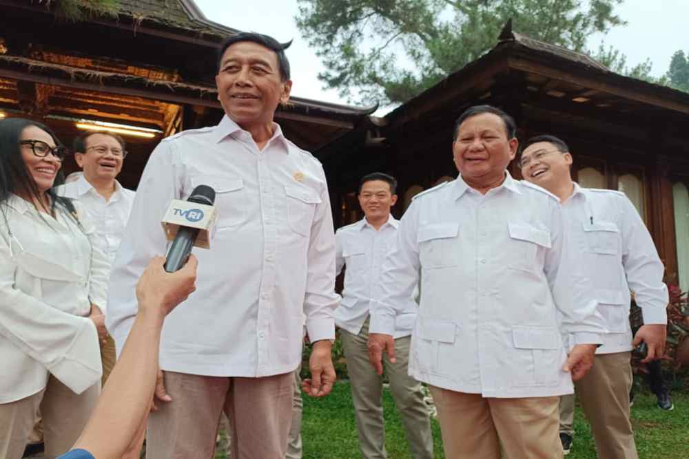  Dikunjungi Wiranto, Prabowo: Benar-benar Mau Jadi Sahabat Sejati!