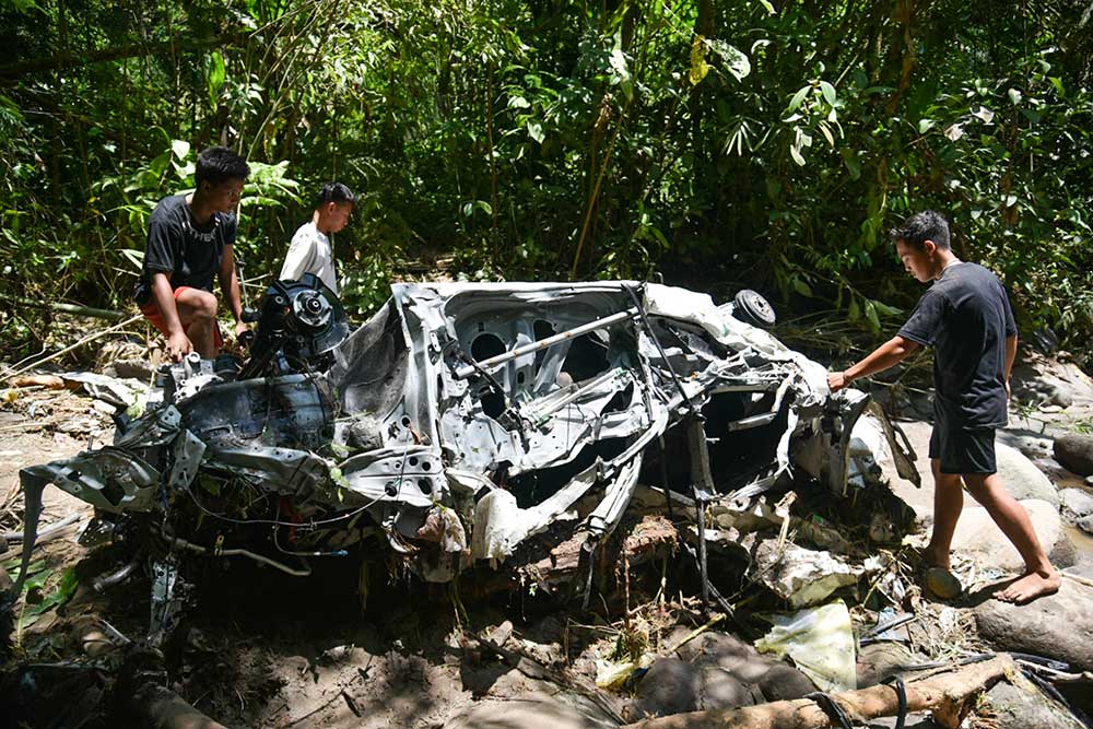  Banjir Bandang di Sumut Rusak Sejumlah Fasilitas Wisata Alam