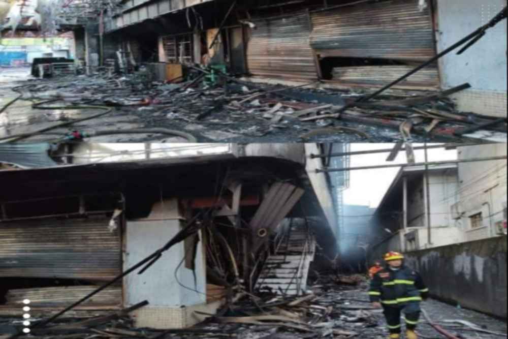  Update Kondisi Terkini Malang Plaza Kebakaran, Barang Dagangan Habis Dilalap Si Jago Merah
