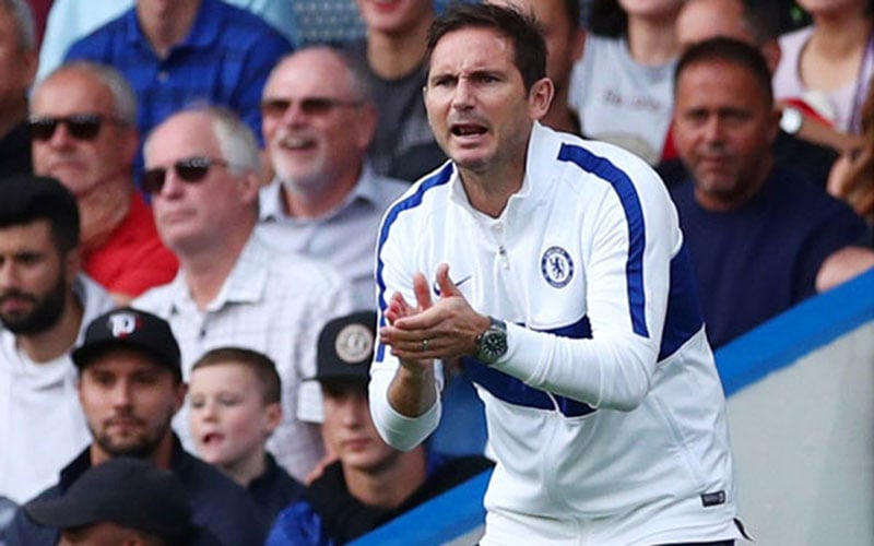Pelatih Chelsea Frank Lampard/Reuters/Eddie Keogh