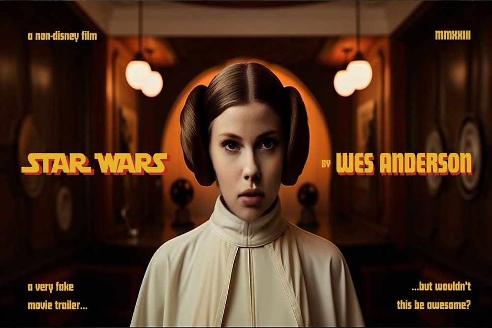  Viral, Cuplikan Film Star Wars Digarap Ala Wes Anderson