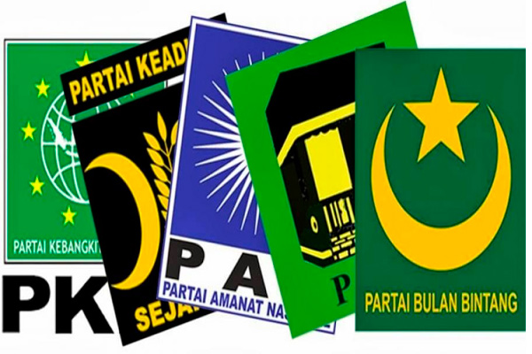 Ilustrasi partai Islam