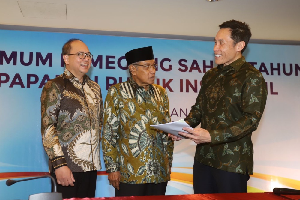 Rapat Umum Pemegang Saham Tahunan (RUPST) 2022 PT Intan Baru Prana Tbk. (IBFN) mengangkat Said Aqil selaku komisaris utama perseroan pada Jumat (5/5/2023).