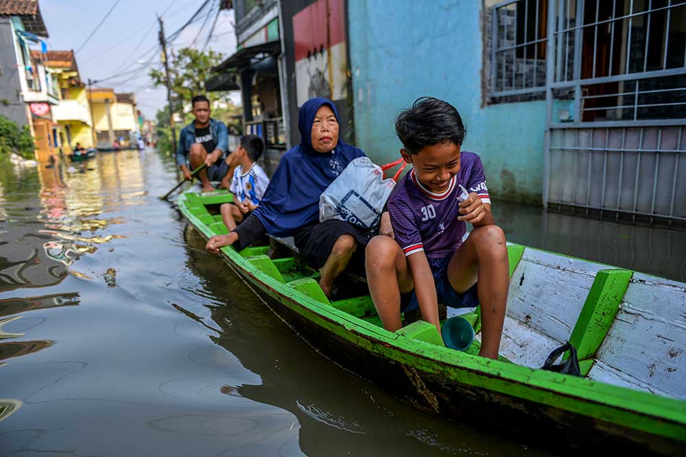  Banjir Luapan Sungai Citarum Rendam Ribuan Rumah di Kabupaten Bandung